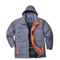 Parka Bicolor con Forro TX30