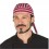 GORRO PIRATA ESTAMPADO LISO
